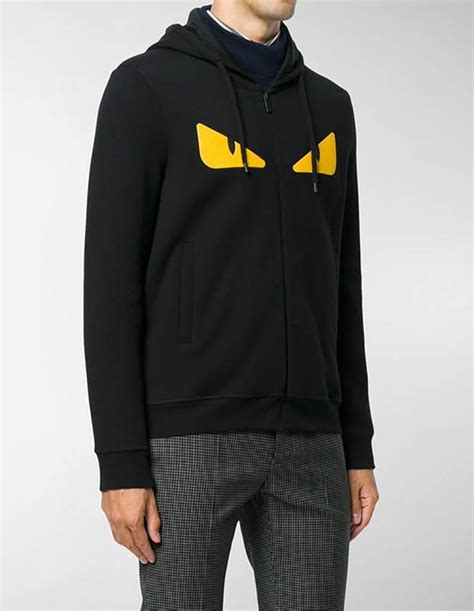 fendi monster hoodie